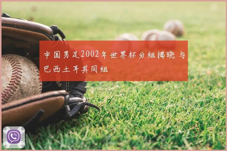 中国男足2002年世界杯分组揭晓 与巴西土耳其同组